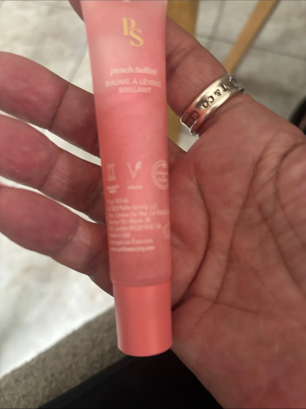 Polite Pout Glossy Lip Balm - peach